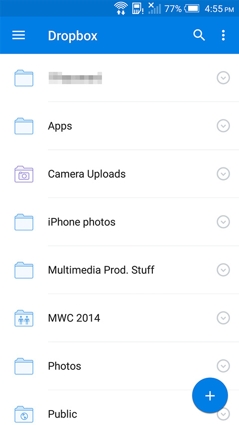Dropbox-gets-updated-with-Material-Design